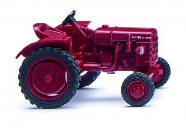 Wiking 087706 Fahr Schlepper purpurrot 