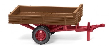 Wiking 087943 Allgaier Einachsanhänger rehbraun 