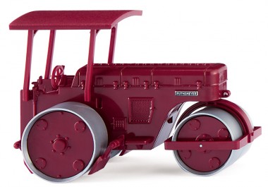 Wiking 089805 Ruthemeyer Straßenwalze purpurrot 