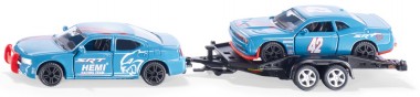 Siku 2565 Dodge Charger mit Dodge Challenger SRT R 