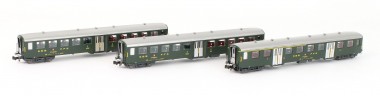 MW-Modell N-CH-220c SBB Personenwagen-Set 3-tlg Ep.4a 