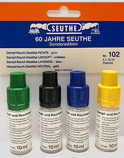 Seuthe 102 Set Dampf-Rauch-Destillat 4x10ml 
