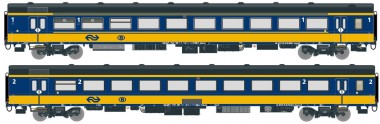 Exact-train 11020 NS Reisezugwagen-Set 2-tlg ICRm Ep.6 