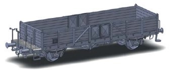 Exact-train 20326 PKP offener Güterwagen 2-achs Ep.3 