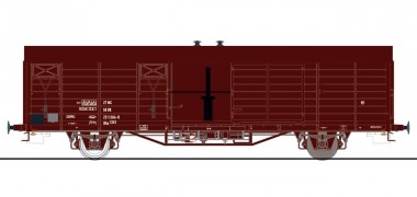 Exact-train 20742 DR gedeckter Güterwagen Hbs Ep.4 