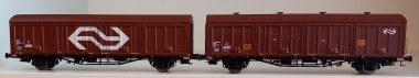 Exact-train 20822 NS ged. Güterwagen Hbis Set 2-tlg. Ep.4b 