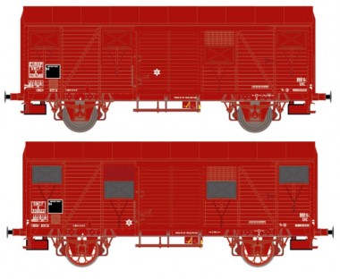 Exact-train 20925 SNCF ged. Güterwagen K Set 2-tlg. Ep.3 