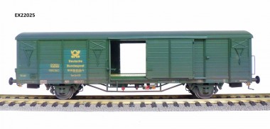 Exact-train 22025 DB Post gedeckter Güterwagen Gbs Ep.4 