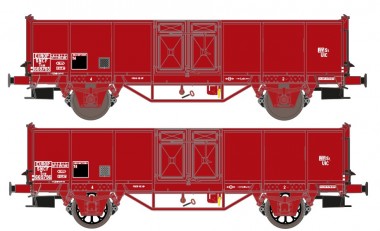 Exact-train 23951 SNCF offener Güterwagen-Set 2-tlg. Ep.3 