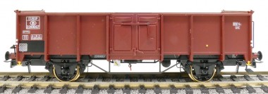 Exact-train 23980 SNCB offener Güterwagen-Set 2-tlg. Ep.3 