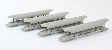 Exact-train 25001 BLS Autotransportwagen-Set 4-tlg. Ep.6 