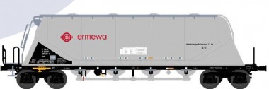 NME 203619 Ermewa Zementsilowagen Uacns Ep.6 