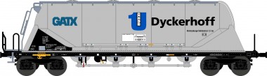 NME 203621 GATX Staubsilowagen 4-achs Ep.6 