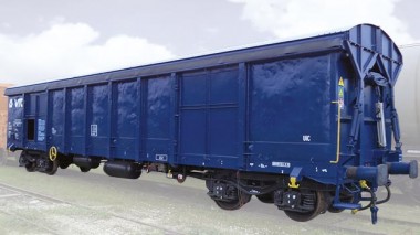 NME 551602 VTG Güterwagen m. Schwenkdach Tamns Ep.6 