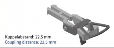 NME 950006 25 St./Beutel Bügelupplung für NEM 362, 