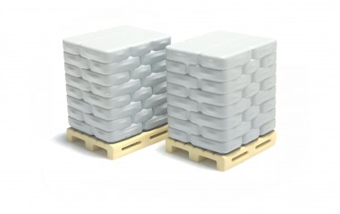 Mafen 221006 2 Paletten mit Zementsäcken 