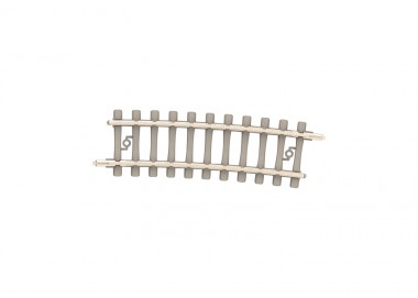 Trix 14514 Gebogenes Beton-Gleis R4 362,6 mm 7,5° 