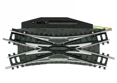 Trix 14968 Kreuzungsweiche doppelt 30° elektrisch 