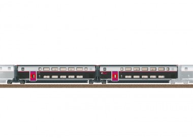 Trix 23187 SNCF TGV Eu.Dupl. "inOui" Erg.-Set 1 Ep6 