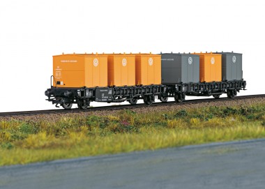 Trix 24162 DB Behälter-Transportwagen Laabs Ep.4 