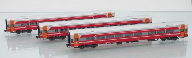 ASM 18001 NSB Personenwagen-Set 3-tlg Ep.6 
