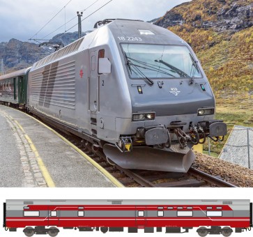 ASM 188692 NSB Personenzug 2-tlg. Ep.6 