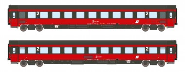 ASM 24001 ÖBB EC 64 Personenwagen-Set 3-tlg Ep.4 