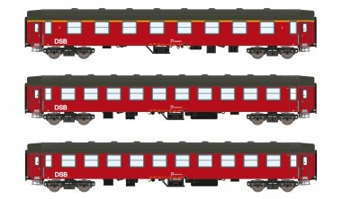 ASM 25001 DSB Personenwagen-Set 3-tlg Ep.4 