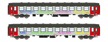 ASM 25501 Snälltaget Liegewagen-Set 2-tlg. Ep.5/6 