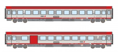 ASM 258177 2er Set Personenwagen BDbmpsz + Bmz ÖBB 