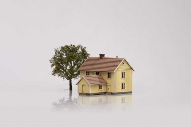 ASM 409204 Gehöft Lyngstad gård gelbbeige 