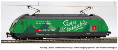 HAG 28293-21 SBB E-Lok Re 460 Swisstainable Ep.6 