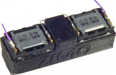 Zimo LSG50X15X14 Lautsprecher 50 x 15 x 14 mm, 16 Ohm 