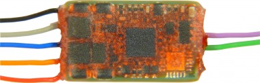 Zimo MX820D Einzelweichendecoder mit 7 Drähten 