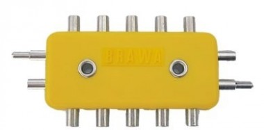 Brawa 2593 Verteilerplatte, 5-fach für Märklin 