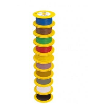 Brawa 3113 Litze einadrig, grün 0,14 mm² 100 m 
