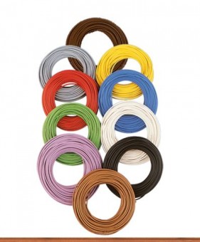 Brawa 32385 Schaltlitze 0,14mm² 25m dunkelbraun 