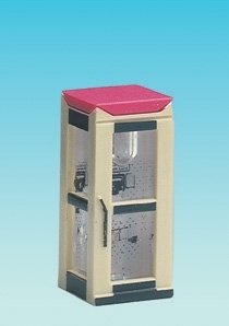 Brawa 4564 Telefonzelle Telekom, beleuchtet 