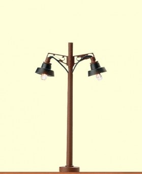 Brawa 4611 Holzmastleuchte, 2-armig 