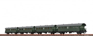 Brawa 46824 DB Personenwagen-Set 4-tlg. Ep.3 