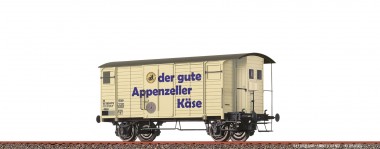 Brawa 47884 SBB Appenzeller ged.Güterwagen Ep.4 