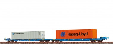 Brawa 48109 AAE Containertragwagen Sffggmrrss Ep.6 