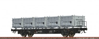 Brawa 49138 DB Güterwagen BTmms58 Ep.4 