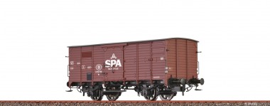 Brawa 49886 SNCB gedeckter Güterwagen G10 "SPA" Ep.3 