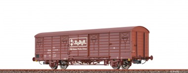 Brawa 49932 DR ged. Güterwagen Gbs "Robur" Ep.4 