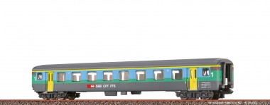 Brawa 65241 SBB Einheitswagen EWII  A 1.Kl. Ep.4-5 