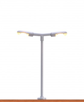 Brawa 83002 Bahnsteigleuchte 2-Fach LED 