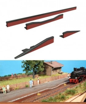 Brawa 94002 Bahnsteigkanten Mauerwerk Ep.2-6 