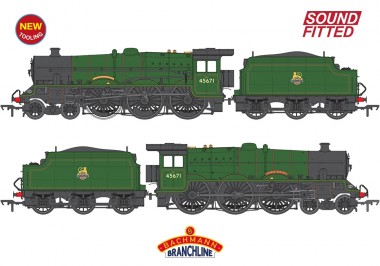 Bachmann Branchline 35-976SF LMS Jubliee with Riveted Stanier Tender 