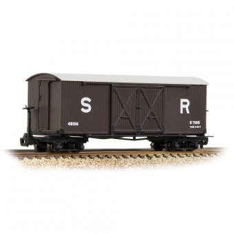 Bachmann Branchline 393-028 SR Brown gedeckter Güterwagen Ep.3 